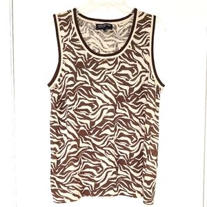 Jones New York sleeveless top size XL